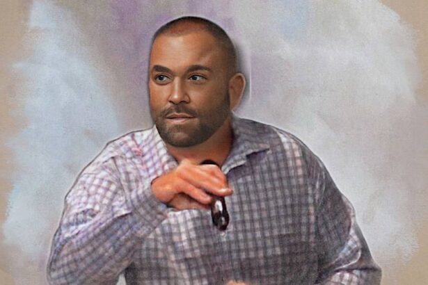 Joe Still giving his testimony of faith.